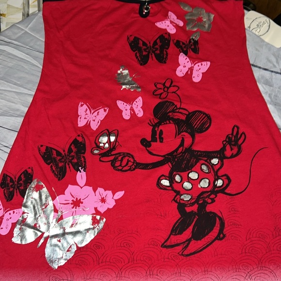 Disney Minnie Mouse Red night gown size medium NWT - Picture 7 of 8